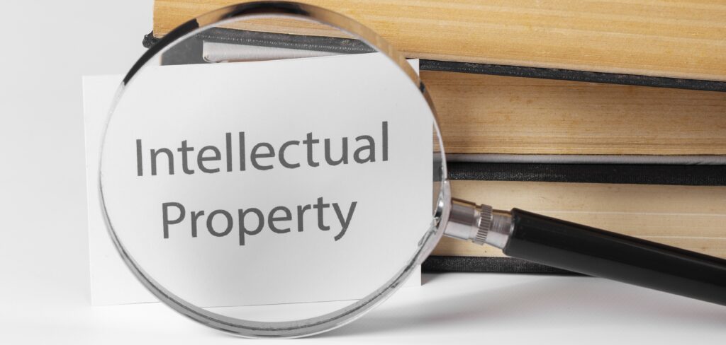 Objects representing intellectual property rights