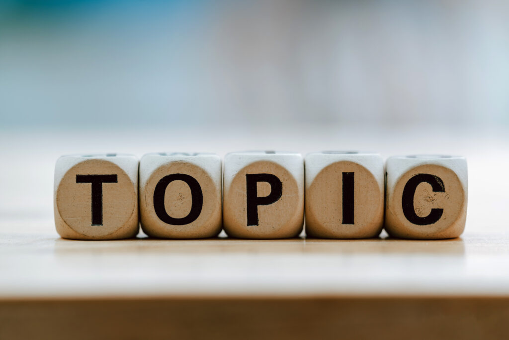 How to choose a thesis topic